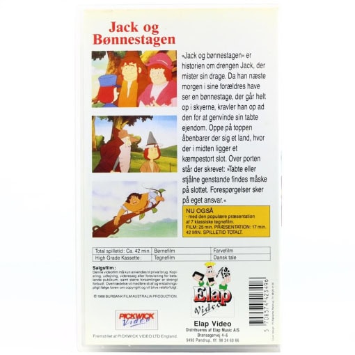 Jack og Bønnestagen (VHS) - Image 2