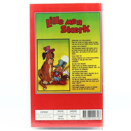 Lille men stærk - og andre sjove tegnefilm (VHS) - Image 2