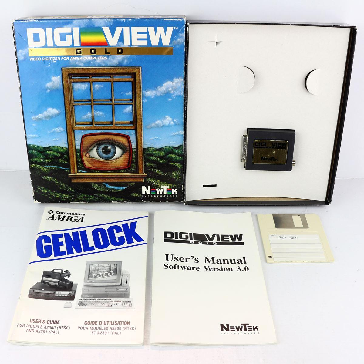 NewTek DigiView Gold (Amiga) - WTS Retro - Køb spillet her