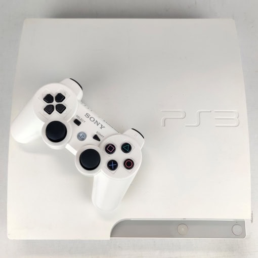 Sony Playstation 3 320GB Slim Konsol Hvid (Refurbished) - Image 2