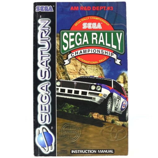 SEGA Rally Championship (SEGA Saturn manual)