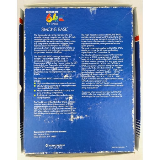 Simons’ Basic inkl. 114 Additional Programming Commands (C64) - Image 2