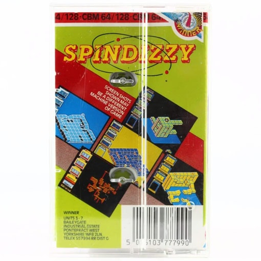 Spindizzy (C64 Cassette) - Image 2