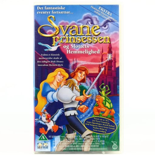 Svaneprinsessen 2 - og slottets hemmelighed (VHS)