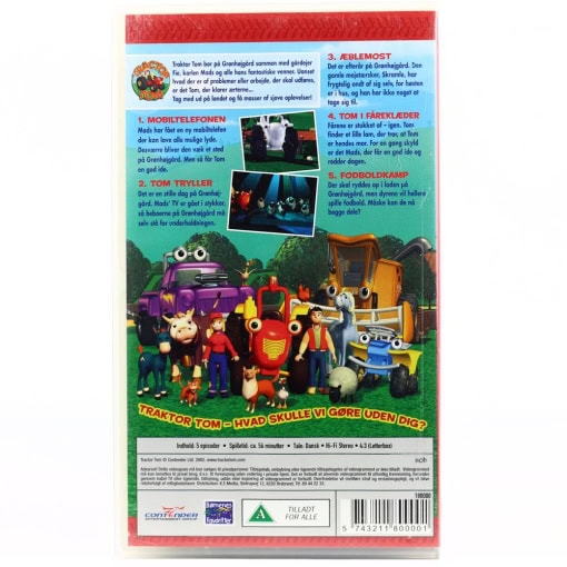 Traktor Tom 1 - Tom i fåreklæder og andre historier (VHS) - Image 2