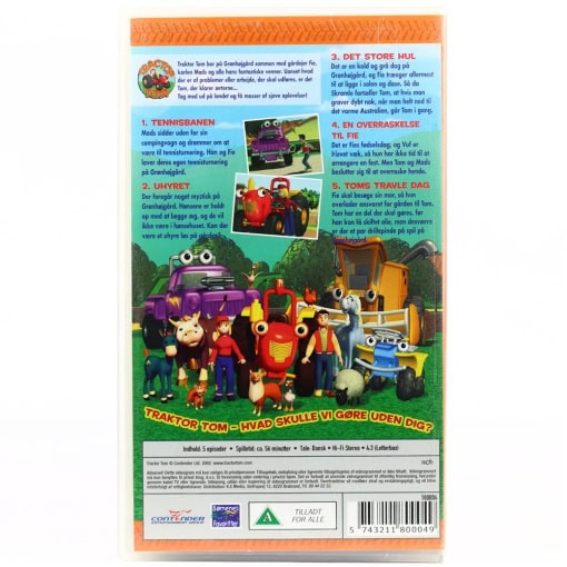 Traktor Tom 5 - Uhyret og andre historier (VHS) - Image 2
