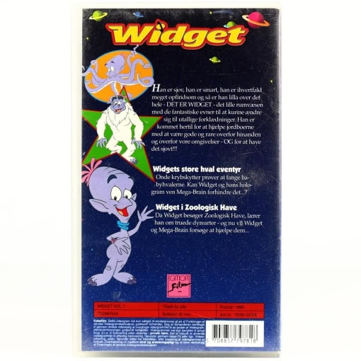 Widget vol. 1 - Widgets store hval eventyr (VHS) - Image 2