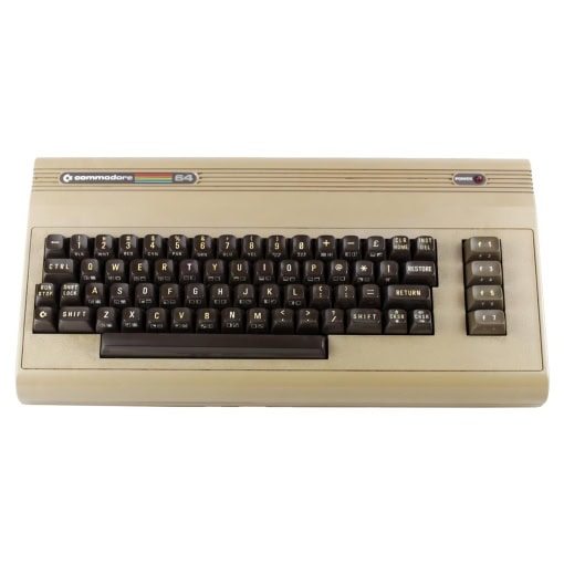 Commodore 64 (Brødkassen) m. strømforsyning