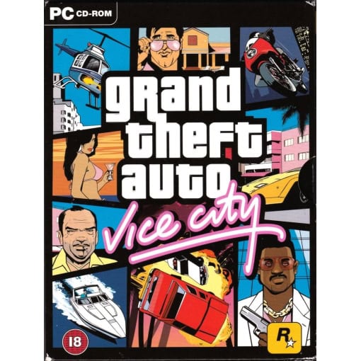 Grand Theft Auto: Vice City (PC - Papæske)