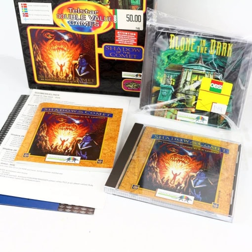 Telstar Double Value Games - Alone in the Dark / Shadow of the Comet (PC Big Box) - Image 4