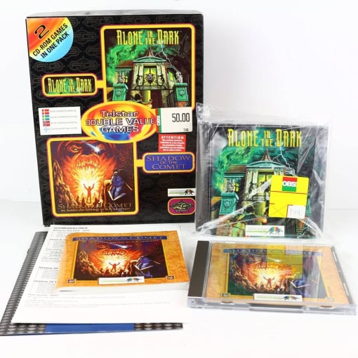 Telstar Double Value Games - Alone in the Dark / Shadow of the Comet (PC Big Box) - Image 3