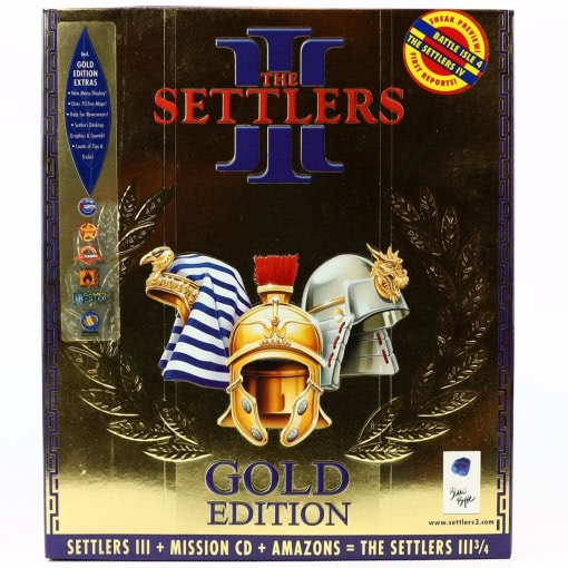 The Settlers III: Gold Edition (PC Big Box)