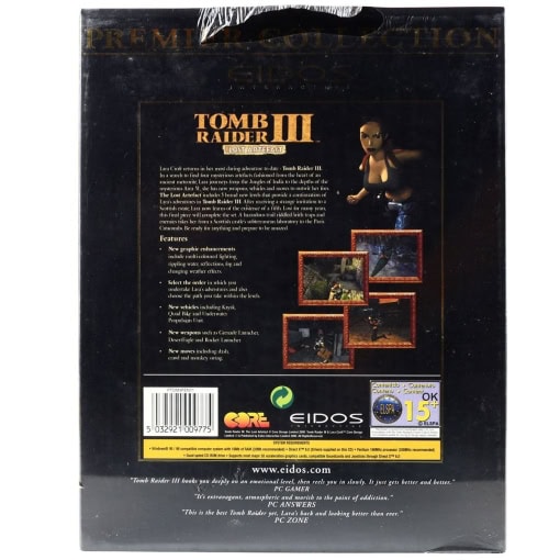 Tomb Raider III: The Lost Artifact (PC Big Box - Premier Collection) - Image 2
