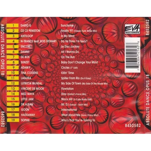 Absolute Dance Opus 18 (CD) - Image 2