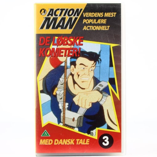 Action Man - De løbske kometer (VHS)