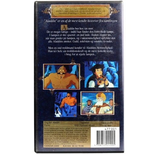 Aladdin og lampes ånd (VHS) - Image 2