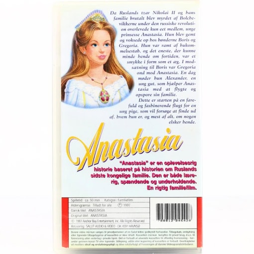 Anastasia (VHS) - Image 2