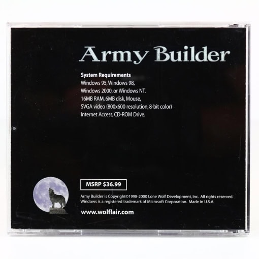 Army Builder - Point-And-Clik Army Construction (PC Jewelcase) - Image 2