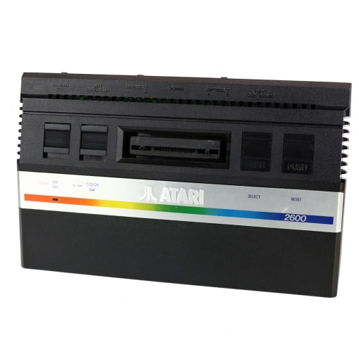Atari 2600 Jr. konsol uden kabler og strømforsyning