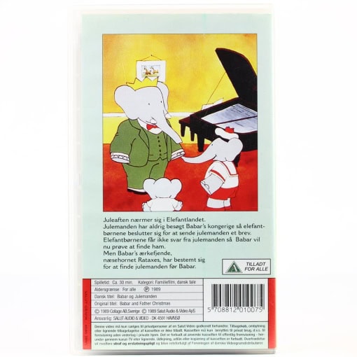 Babar og Julemanden (VHS) - Image 2