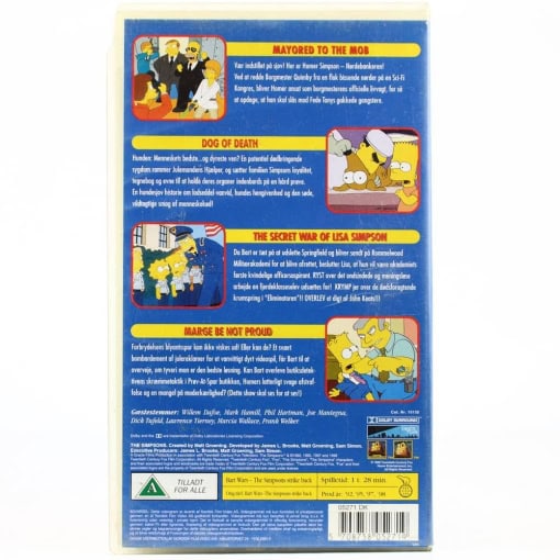 Bart Wars - The Simpsons Strike Back (VHS) - Image 2