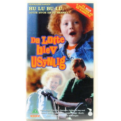 Da Lotte blev usynlig (VHS)