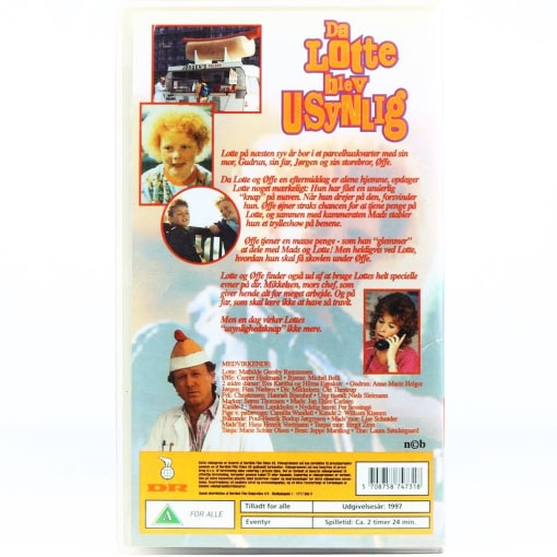 Da Lotte blev usynlig (VHS) - Image 2
