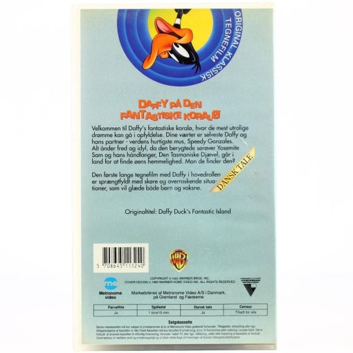 Daffy på den fantastiske koralø (VHS) - Image 2