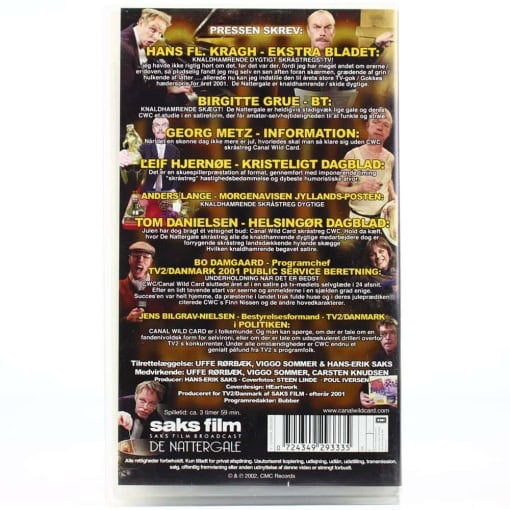 De Nattergale: CWC - Canal Wild Card (VHS) - Image 2