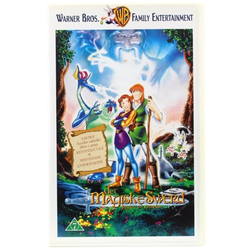 Det Magiske Sværd - Jagten På Camelot (VHS)