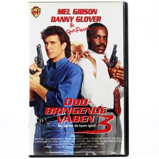 Dødbringende våben 3 (VHS)