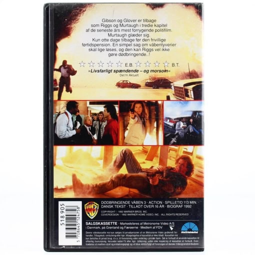 Dødbringende våben 3 (VHS) - Image 2