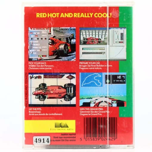 Ferrari Formula One (C64 Cassette) - Image 2