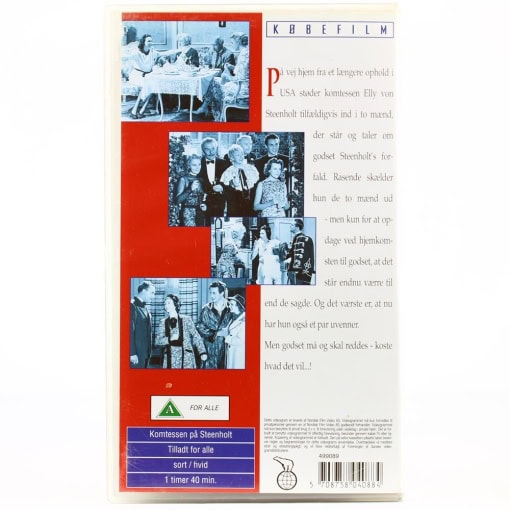 Komtessen på Steenholt (VHS) - Image 2
