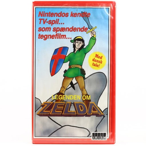 Legenden om Zelda (VHS - 1989 - Dansk tale)