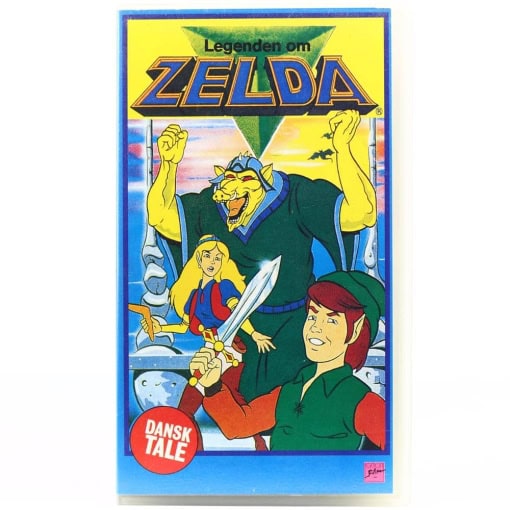 Legenden om Zelda (VHS - 1989 - Dansk tale)