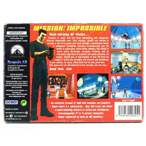 Mission: Impossible (Nintendo 64 - Boxed) - Image 2
