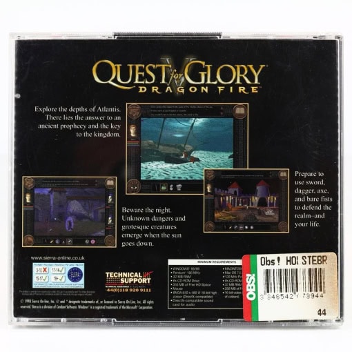 Quest for Glory V: Dragon Fire (PC Jewelcase) - Image 2