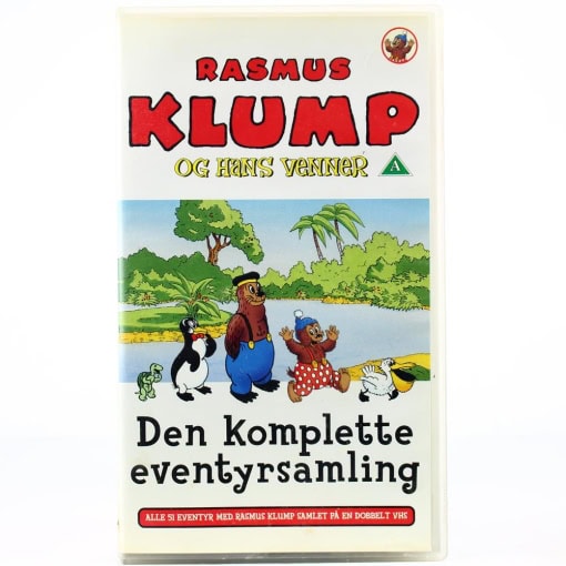 Rasmus Klump og hans venner - Den komplette eventyrsamling (VHS)