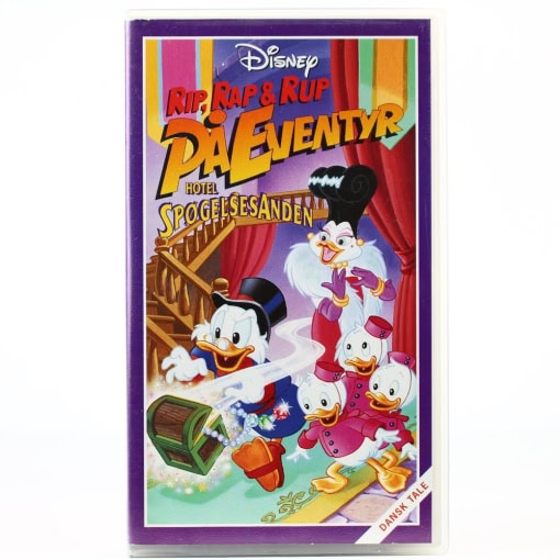 Rip, Rap & Rup På Eventyr - Hotel Spøgelsesanden - Disney (VHS)