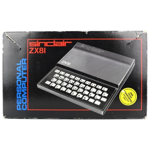 Sinclair ZX81 (Boxed)
