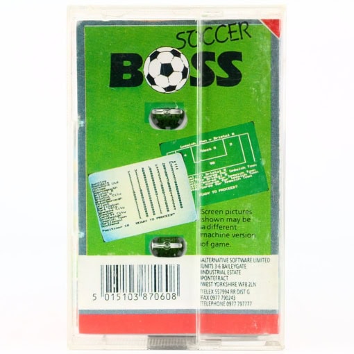 Soccer Boss (C64 Cassette) - Image 2