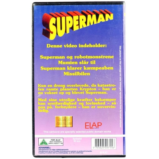 Superman (VHS) - Image 2