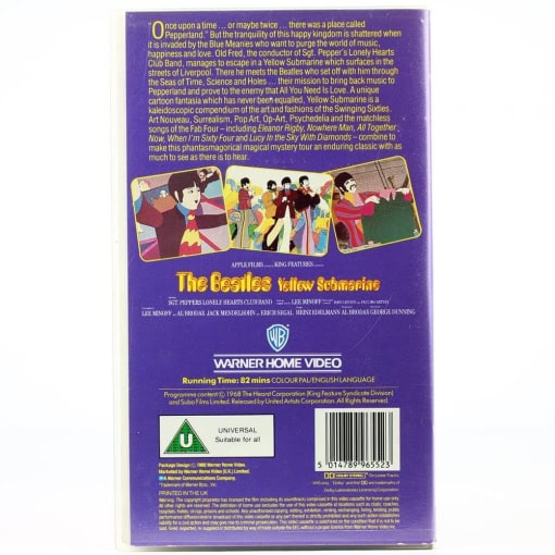 The Beatles - Yellow Submarine (VHS) - Image 2