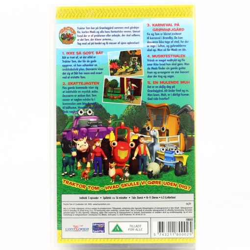 Traktor Tom 3 - Skattejagten og andre historier (VHS) - Image 2