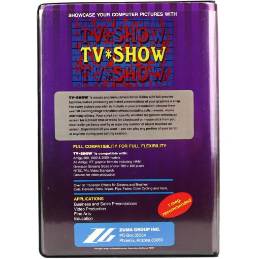 TV Show (Amiga) - Image 2