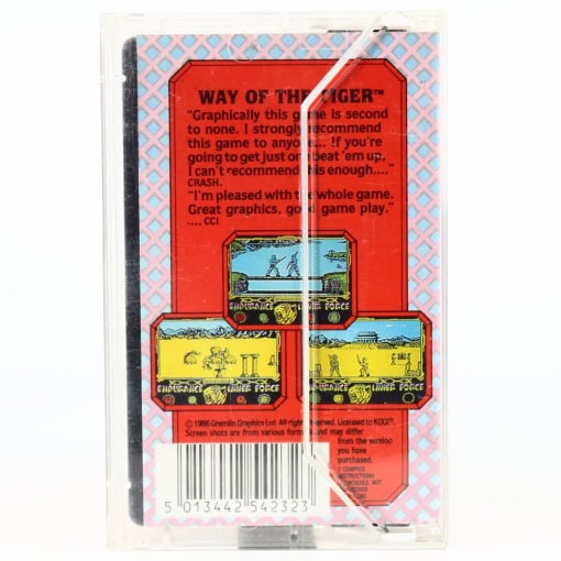 Way of the Tiger (C64 Cassette - Kixx) - Image 2