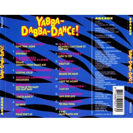 Yabba-Dabba-Dance! (CD) - Image 2