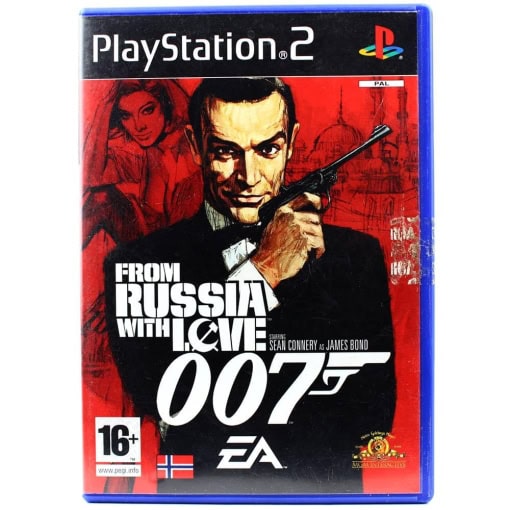 007: From Russia with Love (PS2 - Norsk cover)