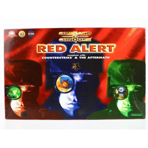 Command & Conquer: Red Alert complete with Counterstrike & The Aftermath (PC Big Box)
